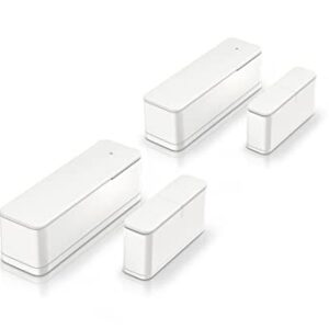 Bosch Smart Home Tür-/Fensterkontakt II Plus, Einbruchschutz mit smartem Sensor zur Erschütterungserkennung, kompatibel mit Amazon Alexa und Google Assistant, 3er-Set