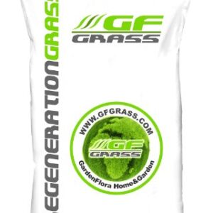Rasensamen schnellkeimend Frühjahr GF Regeneration Grass 10kg, Grassamen für Neuansaat und Nachsaat, schnell wachsender Rasen, Rasensaat ideal gegen Lücken, ausreichend für ca. 175-200m²