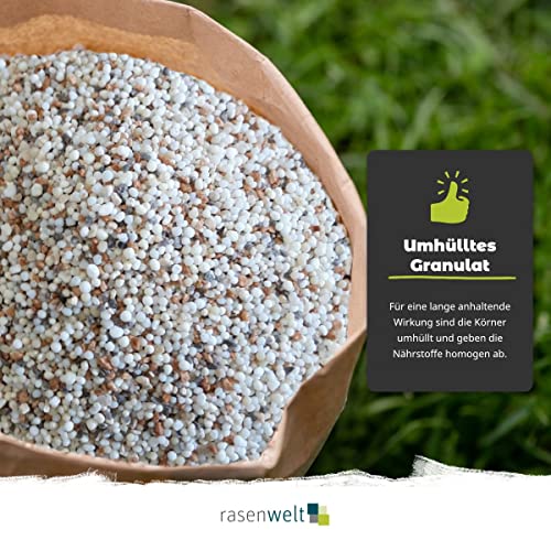 ARENA Rasendünger Sommerdünger 20kg I idealer Langzeitdünger im Sommer I 3 Monate Langzeitwirkung I Center 18 0 18( 2MgO 1Fe) – Bild 4