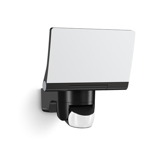 Steinel LED Strahler XLED Home 2 SC Connect, 180° Bewegungsmelder, 13.8 W, 1550 lm, Flutlicht, voll schwenkbar, 3000 K, Schwarz