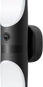 eufy Security Kabelgebundene Wall Light Cam S100, Außenleuchte mit Kamera, 2K Überwachung, 1200 Lumen, Farbige Nachtsicht, KI Erkennung, IP65 Wasserschutz, Gebührenfrei