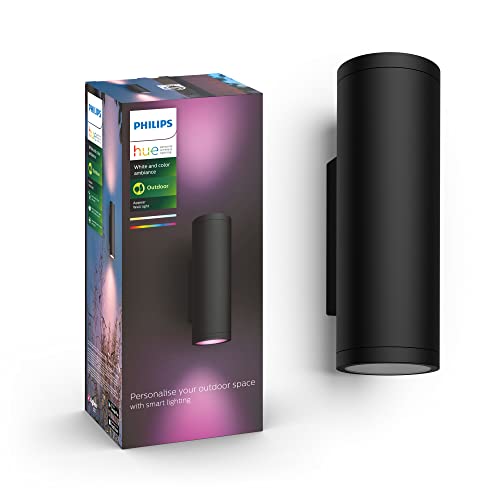 Philips Hue Appear Colour Smart LED-Wandleuchte für den Außenbereich, 1er Pack – Bild 8