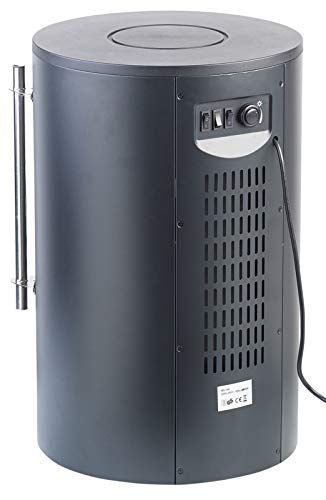 Carlo Milano Kamin: Design-Elektro-Kaminofen mit 3D-Flammeneffekt, 2 Heizstufen, 2.000 W (Elektro Ofen, Elektrokamin 3D-Flammeneffekt, Elektrischer Flamme) – Bild 4