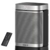 Dreo Heizlüfter Energiesparend Leise, 1500W Heizung Elektrisch mit Fernbedienung, 70° Oszillierend Elektroheizung, 12-Std-Timer, 3 Modus 3 Geschwindigkeit, PTC Keramik Heizlüfter Klein, Atom One