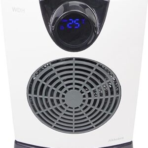 Aktobis Heizlüfter, Elektroheizer, Bad-Heizer, Feuchtraumheizgerät WDH-E20 (2 kW) IP21