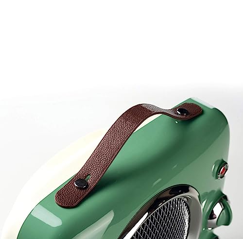 Ariete 808 Vintage Heizlüfter, kalt und warm, regelbares Thermostat, Tragegriff, 2000 W, grün – Bild 2