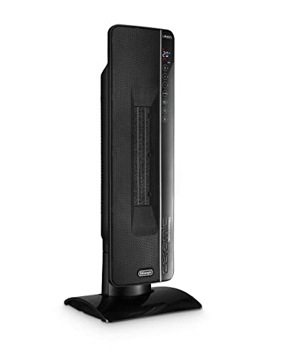 De'Longhi Keramikheizer TCH8993ER.BC, Keramik-Heizlüfter mit 3 Heizstufen für Räume bis 70m³, Silent Technologie, drehbare Basis, 24h-Timer, Frostschutzfunktion, Sommerventilation, Schwarz – Bild 2