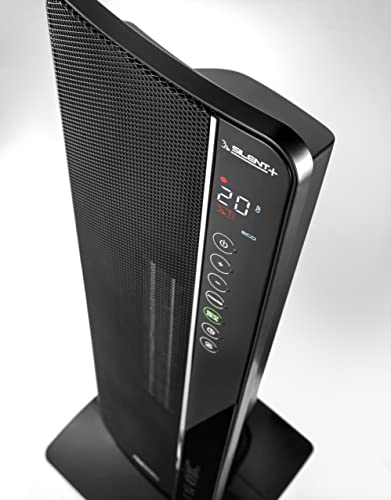 De'Longhi Keramikheizer TCH8993ER.BC, Keramik-Heizlüfter mit 3 Heizstufen für Räume bis 70m³, Silent Technologie, drehbare Basis, 24h-Timer, Frostschutzfunktion, Sommerventilation, Schwarz – Bild 3