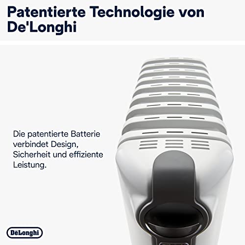 De'Longhi Radiator RadiaS TRRS0715, stufenlose Temperaturregelung, 1500 W Heizleistung, mobil dank Tragegriffen und vormontierten Rollen – Bild 5
