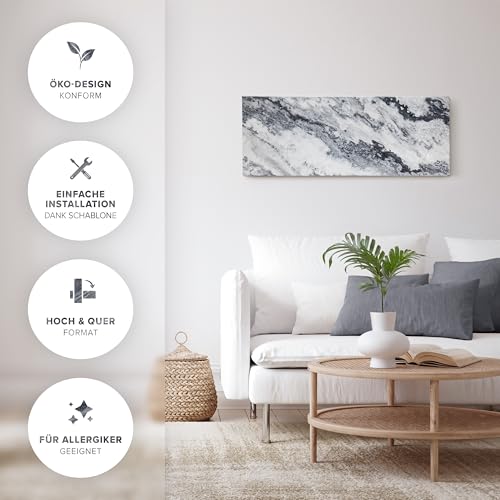 Marwona Naturstein Infrarotheizung 800 Watt mit Digitalthermostat I Energiesparende Infrarot Wandheizung I 5 Jahre Garantie I Made in Germany I Qarama 800 Watt – Bild 6