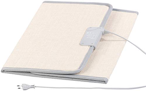 Sichler Haushaltsgeräte Infrarot Panel: Faltbares Fern-Infrarot-Heizpanel, bis 65 °C, 165 Watt, Größe M (Faltbares Infrarot Heizpaneel, Fern-Infrarot-Heizpaneel, Infrarotheizung Schreibtisch) – Bild 3