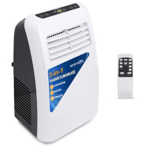 SereneLife Mobile Klimaanlae, Klimagerät, Air Conditioner, 7000 BTU, 2kW- Mobiles Klimagerät- mit Abluftschlauch, 3in1 Luftkühler,Luftentfeuchter & Ventilator, 24h Timer, Fernbedienung, Raumgröße 33m2