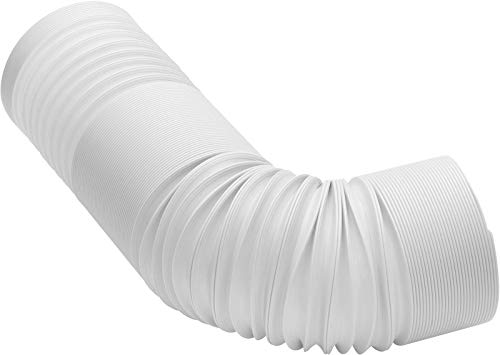 Clatronic Klimaanlage CL 3671 mobiles Klimagerät mit Abluftschlauch, 3 in 1 Klimaanlage mit LED-Display, Fernbedienung, 24 Stunden-Timer, verstellbare Luft-Klappen, 7000 BTU (2,05 kW), weiß – Bild 4