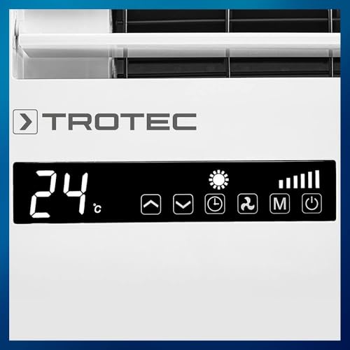 TROTEC Lokales Klimagerät mit Heizfunktion PAC-W 2650 SH mobile Klimaanlage 4-in-1 Kühlung, Beheizung, Ventilation, Entfeuchtung Klimagerät 2,6 kW 9.000 BTU/h für Raumgröße bis 34 m² und 85 m³ – Bild 5