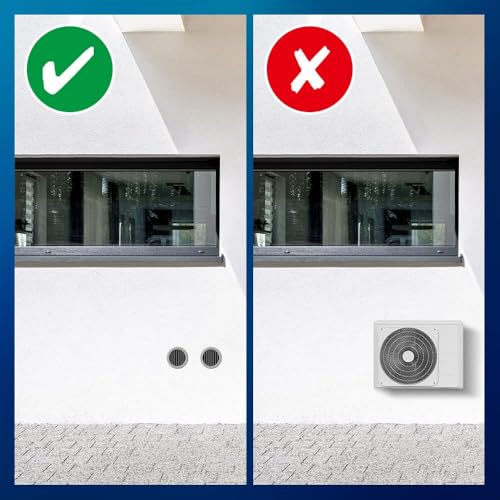 TROTEC Lokales Klimagerät mit Heizfunktion PAC-W 2650 SH mobile Klimaanlage 4-in-1 Kühlung, Beheizung, Ventilation, Entfeuchtung Klimagerät 2,6 kW 9.000 BTU/h für Raumgröße bis 34 m² und 85 m³ – Bild 6