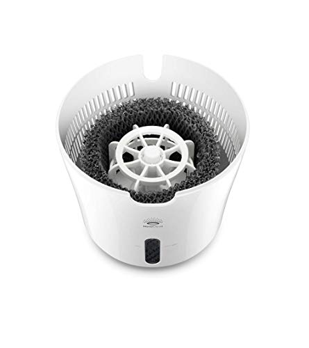Philips Domestic Appliances Luftbefeuchter mit hygienischer NanoCloud-Technologie, HU4803/01 (Raumgröße bis zu 25m²), Metallisch, Weiß – Bild 3