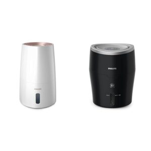 Philips Series 3000 Luftbefeuchter – für Räume bis 45 m² & Philips Series 2000 Luftbefeuchter – für Räume bis 40 m²