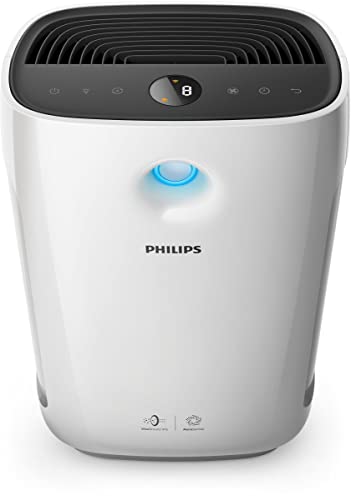 Philips Series 1000i Luftreiniger – App-Steuerung, entfernt Pollen, Staub, Viren und Aerosole** in Räumen mit bis zu 63 m², 5 Geschwindigkeitsstufen, Sleep-Modus (AC2889/10), Weiß, HEPA – Bild 8