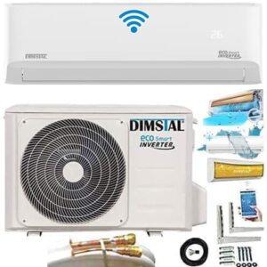12000 BTU 3,6 kW QuickConnect ULTRA Split Klimaanlage Heizung ECO Smart WiFi/Super Ioniser/Self-Clean/Follow Me komplett Set leise inkl. 5m Leitungen