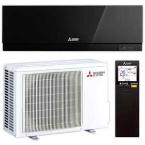 Mitsubishi by ThermoFLUX Spit Klimaanlage Komplett Set | MUZ/MSZ-EF35VGKB | 3,5 kW