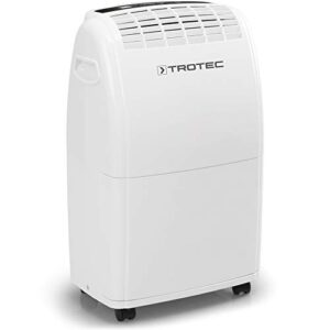 TROTEC Raumentfeuchter elektrisch TTK 75 E – Leistung 20 L/Tag – Fläche 45 m² / 110 m³ – Entfeuchtungsgerät mit Autoabschaltung