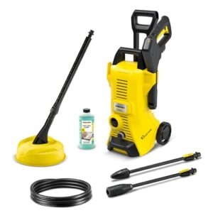 Kärcher Hochdruckreiniger K 3 Power Control Home, Druck: max. 120 bar, Fördermenge: 380 l/h, Fläche: 25 m²/h, Wasserfilter, Gewicht: 4,4 kg, Hochdruckpistole, Dreckfräser, Strahlrohr, Home Kit