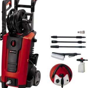 Einhell Hochdruckreiniger TE-HP 170 (2.300 Watt, max. 170 bar, modulares Quick-Couple-System, inkl. Hochdruckschlauch, Pistole, Lanze, div. Düsen, Bürste, Sprühmittelbehälter)