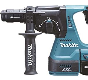 Alternative view of Makita Akku-Kombihammer für SDS-Plus, (18 V, 5,0 Ah im Makpac inklusive 2 Akkus und Ladegerät), DHR243RTJ