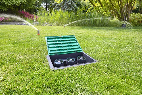 Gardena Ventilbox 9 V Bluetooth-Set: Bodeneinbaudose für den unterirdischen Einbau von batteriebetriebenen Bewässerungsventilen, programmierbar per App (1286-20) – Bild 5