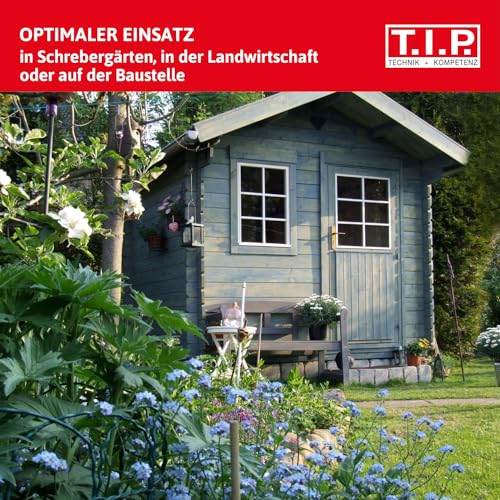 T.I.P. Benzin Wasserpumpe - Motor Gartenpumpe (30.000 l/h Fördermenge, 30 m Förderhöhe, 3,0bar Druck, max. 3,85kW (5,2PS) Leistung, Ölmangelsicherung, 4-Takt-Motor, Rückschlagklappe) LTP 500/30, 30197 – Bild 3