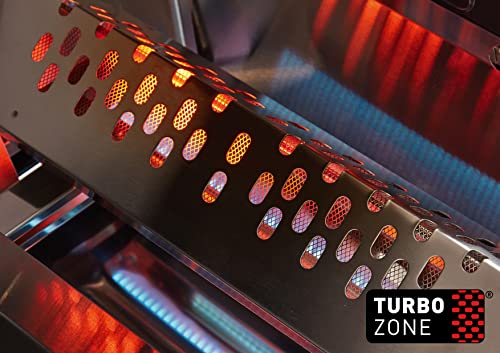 Enders® Gasgrill BOSTON BLACK 2 TURBO, 2-Brenner aus Edelstahl, TURBO ZONE & HEAT RANGE Brenner-Technologien von Enders®, kleier Grill, Grillwagen, Außenküche #88616 – Bild 3