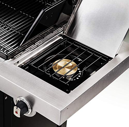 Char-Broil Convective 440S - 4 Brenner Gasgrill mit Seitenbrenner, Edelstahl – Bild 4