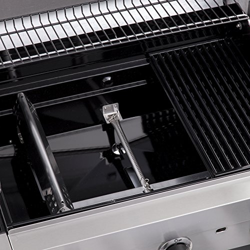Char-Broil Convective 440S - 4 Brenner Gasgrill mit Seitenbrenner, Edelstahl – Bild 5