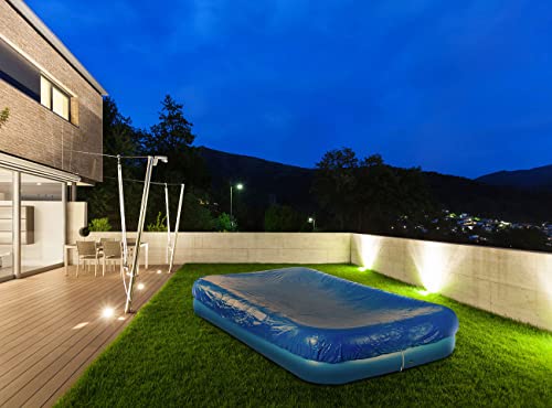 Speeron Zubehör zu Aufblasbarer Pool XXL: Aufblasbares Jumbo-Planschbecken inkl. Abdeckung, 305 x 183 x 51 cm (Planschbecken XXL, Jumbo Pool, aufblasbar) – Bild 7