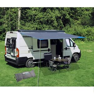 deiwo® Essential Sonnensegel, grau, 2,50 x 2,4m, Wassersäule 2000mm