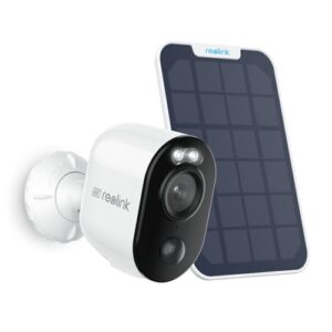 Reolink 4K Überwachungskamera Aussen Akku Argus 3 Ultra Solarpanel, 2,4/5GHz WiFi, Solar WLAN Kamera Outdoor mit Mensch/Auto/Tiererkennung, Farbnachtsicht, Kein Hub Erforderlich, Keine Monatsgebühr