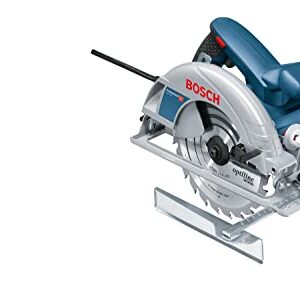 Bosch Professional Kreissäge GKS 190 (Leistung 1400 Watt, Kreissägeblatt: 190 mm, Schnitttiefe: 70mm inkl. HM-Kreissägeblatt, Absaugadapter, Parallelanschlag, Sechskantstiftschlüssel)