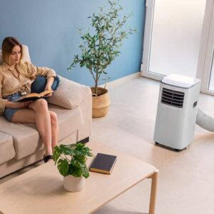 Alternative view of Cecotec Tragbare Klimaanlage mit Fernbedienung und taktiler Steuerung Forceclima 7400 Soundless Touch. 7000 BTU, LED -Bildschirm, 4 Modi, 2 Geschwindigkeiten, Abdeckung von bis zu 15 m2