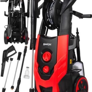 MalTec Hochdruckreiniger M7.2500-IND mit Induktionsmotor -2500W Leistung 360bar Maximaldruck 468l/h, Ultimative Leistung, Vielseitigkeit und Benutzerkomfort