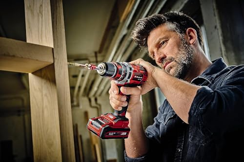 Einhell Professional Akku-Schlagbohrschrauber TP-CD 18/50 Li-i BL Kit Power X-Change (18 V, Brushless, 50 Nm, Schlagbohrfunktion, inkl. 2x 2,0 Ah Akkus Ladegerät) – Bild 4