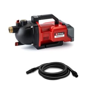 Einhell Akku-Gartenpumpe AQUINNA 36/30 Set Power X-Change (36 V, 3000 L/h Fördermenge, max. 26 m Förderhöhe, ECO-Schalter, inkl. 4 m Saugschlauch, ohne Akkus)