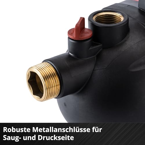 Einhell Akku-Gartenpumpe AQUINNA 36/30 Set Power X-Change (36 V, 3000 L/h Fördermenge, max. 26 m Förderhöhe, ECO-Schalter, inkl. 4 m Saugschlauch, ohne Akkus) – Bild 10