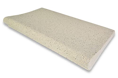 Paradies Pool® Pool Beckenrandstein Komplettset oval 320 x 600 cm Sand Welle Schwallkante Poolrandstein Poolumrandung Schwimmbeckenumrandung Randstein – Bild 3