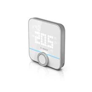 Bosch Smart Home Raumthermostat II für kabelgebundener Heizsysteme, 230 V, kompatibel mit Google Assistant und Alexa