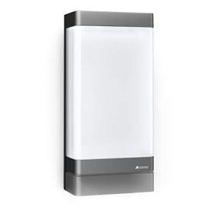 Steinel LED Außenleuchte L 271 digi SC Connect, smarte Wandleuchte, Bewegungsmelder, dimmbar, steuerbar per App, Zeitplan, 6.6 W, 3000 K, Anthrazit