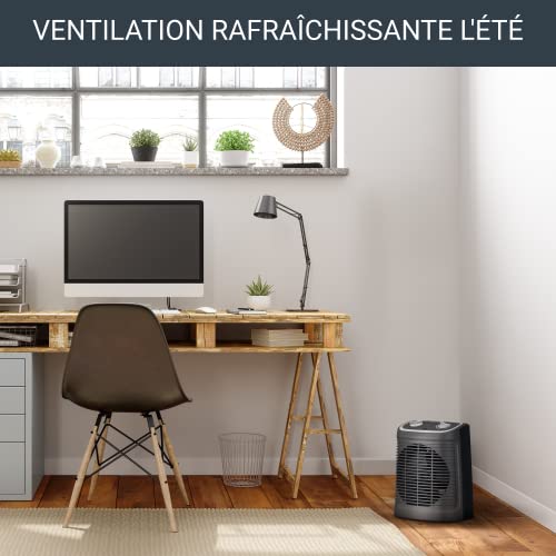 Rowenta SO2330 Instant Comfort | Heizlüfter | Frostschutzautomatik | Silence-Stufe | Compact | 2400 W | schwarz – Bild 2