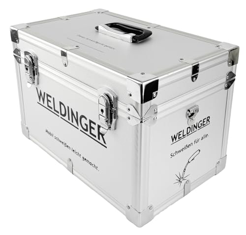 WELDINGER ME 1300 GASFLUX Fülldrahtschweißgerät im Koffer Elektroden 1kg Fülldraht Stromdüsen Fülldraht-Gasdüse – Bild 6