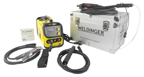 WELDINGER ME 1300 GASFLUX Fülldrahtschweißgerät im Koffer Elektroden 1kg Fülldraht Stromdüsen Fülldraht-Gasdüse – Bild 8