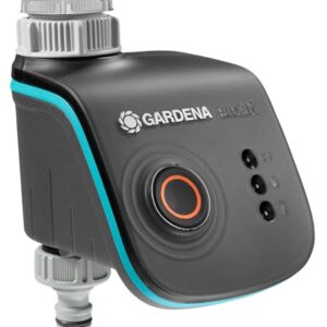 Gardena smart Water Control: Intelligenter Bewässerungscomputer mit smart App steuerbar, Frostwarnsystem, bewährte Ventiltechnik, ideal geeignet für Micro-Drip-System oder Sprinklersystem (19031-20)