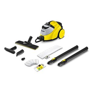 Kärcher Dampfreiniger SC 5 EasyFix mit Heißwasser-Zuschaltung, Dampfdruck: 4,2 bar, Aufheizzeit: 3 min., Fläche: ca. 150 m², Tank: 0,5 l 1,5 l, inkl. Bodenreinigungsset EasyFix und Düsen